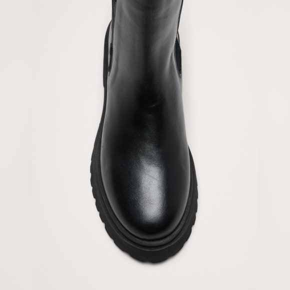 Banana Republic Black Ankle Boots - Picture 5 of 16